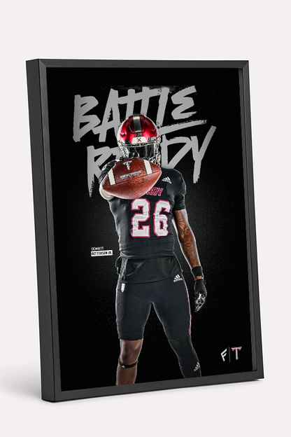 Troy Battle Ready Poster